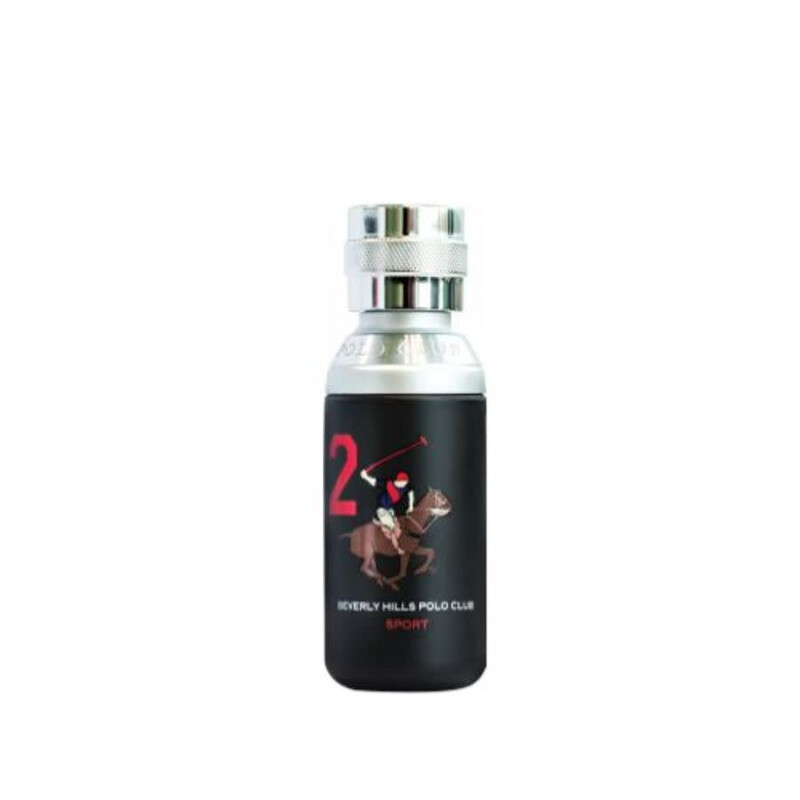 Beverly Hills Polo Club Men's No 2 EDT Spray 3.38 oz (Tester) Fragrances 0630452013258