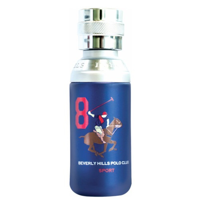 Beverly Hills Polo Club Men's No 8 EDT 3.4 oz Fragrances