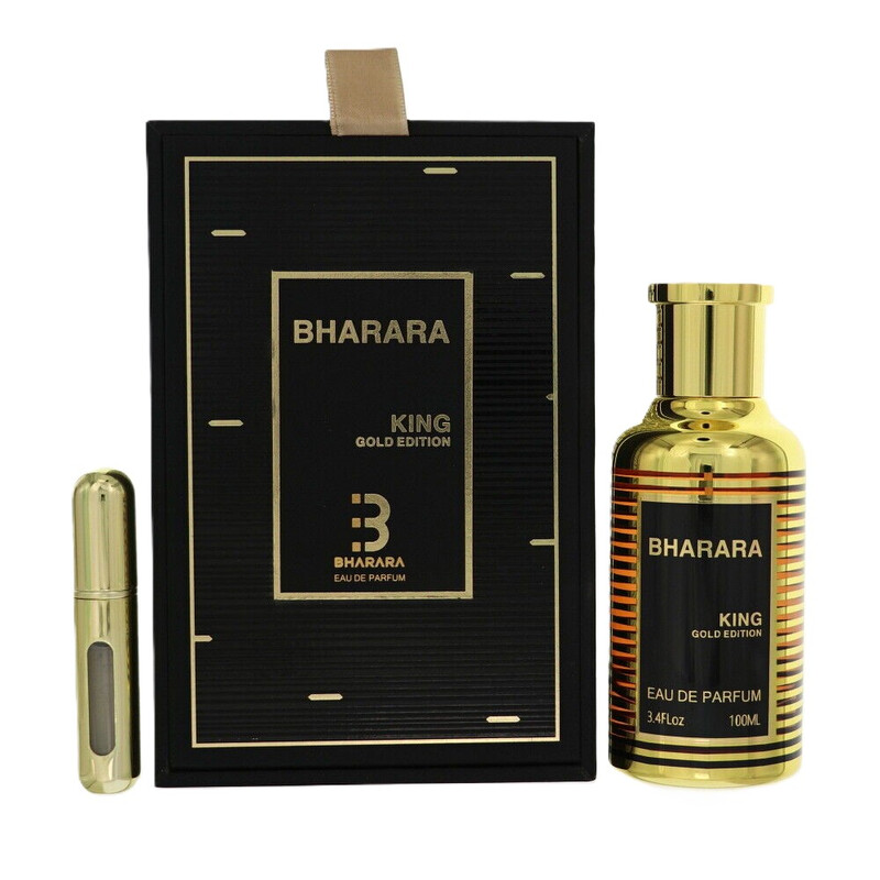 Bharara Men's King Gold Edition EDP Spray 3.4 oz Fragrances 850050062493