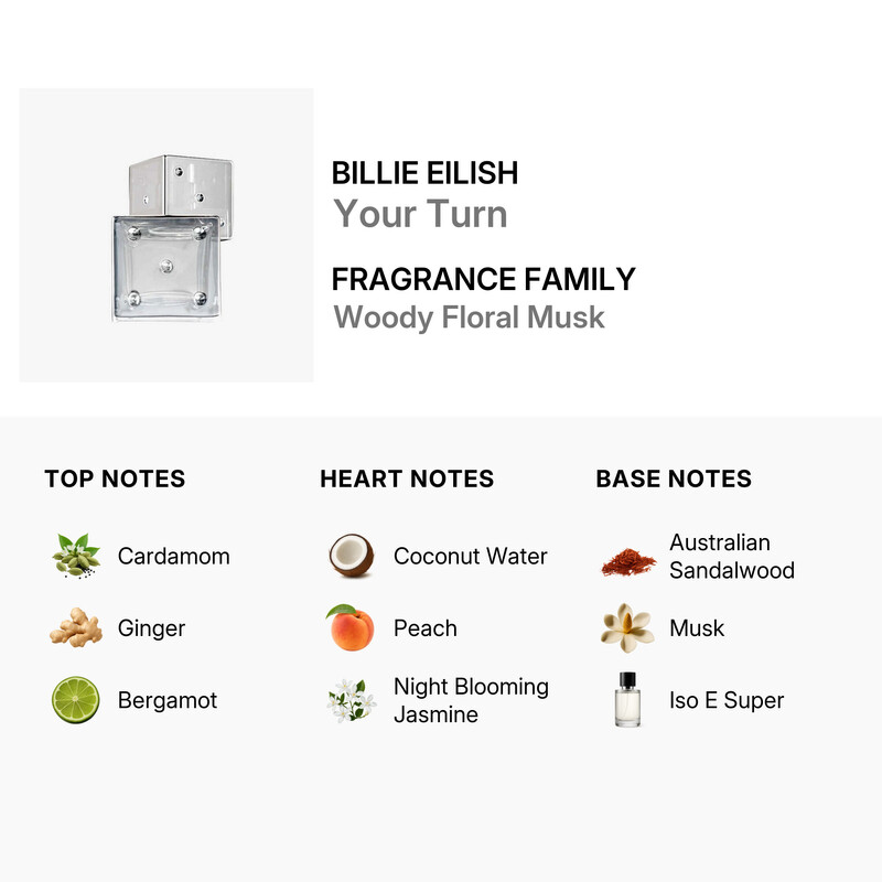 Billie Eilish Unisex Your Turn EDP Spray 3.4 oz (Tester