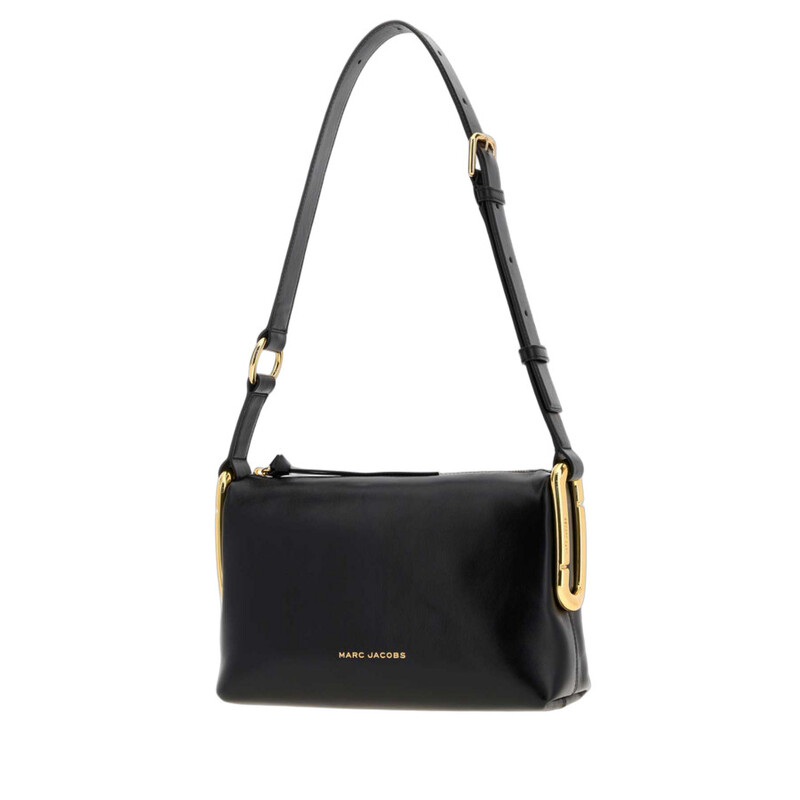 Marc Jacobs Black Leather Medium Scene Shoulder Bag Borse A Mano
