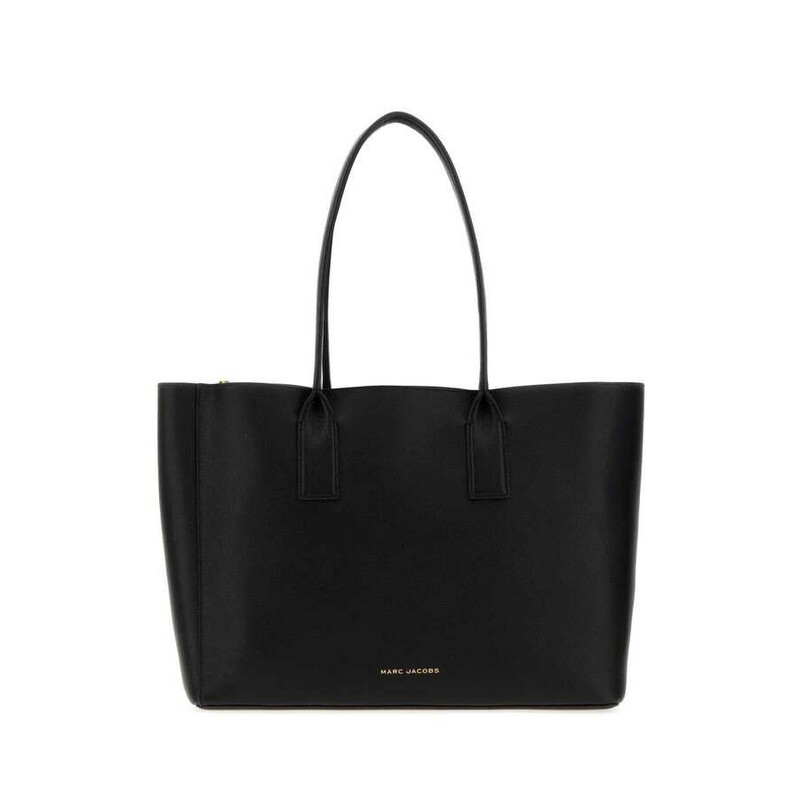 Marc Jacobs Black Leather The Work Shopping Bag Borse A Mano
