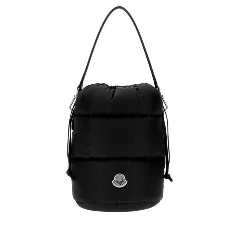 Moncler Black Nylon Caradoc Bucket Bag 999 Borse A Secchiello
