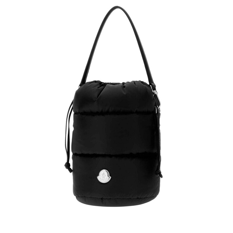 Moncler Black Nylon Caradoc Bucket Bag 999 Borse A Secchiello