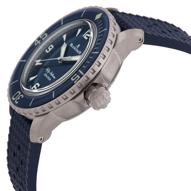 Blancpain Fifty Fathoms Automatic Blue Dial Men's Watch 5010 12B40
