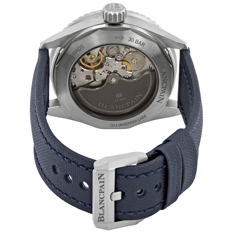 Blancpain Fifty Fathoms Bathyscaphe Automatic Blue Dial Men's