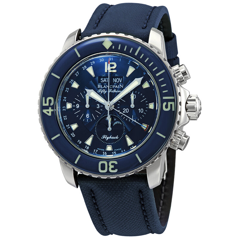 Blancpain Fifty Fathoms Flyback Chronograph Moonphase Automatic