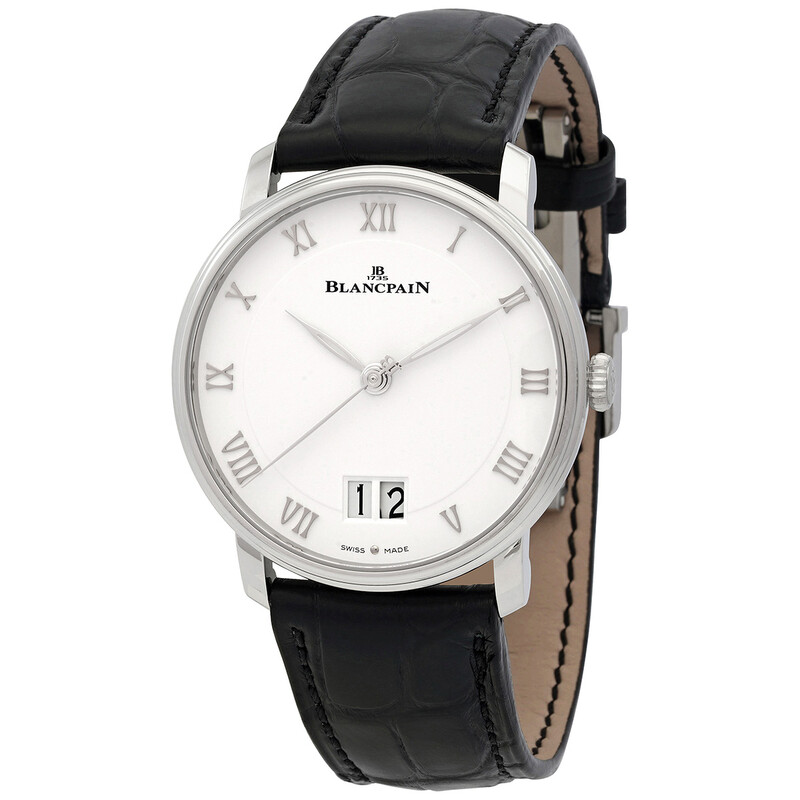 Blancpain Grande Date White Dial Automatic Men's Watch