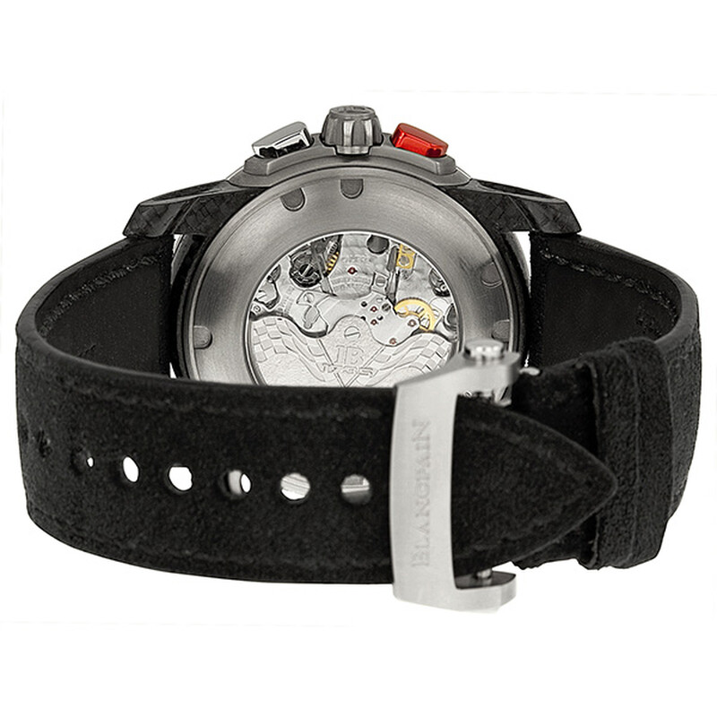 Blancpain L-Evolution Black Carbon Fiber Dial Titanium Automatic