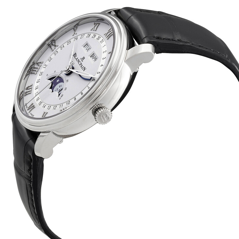 Blancpain Villeret Automatic White Dial Men's Watch 6654A-1127-55B