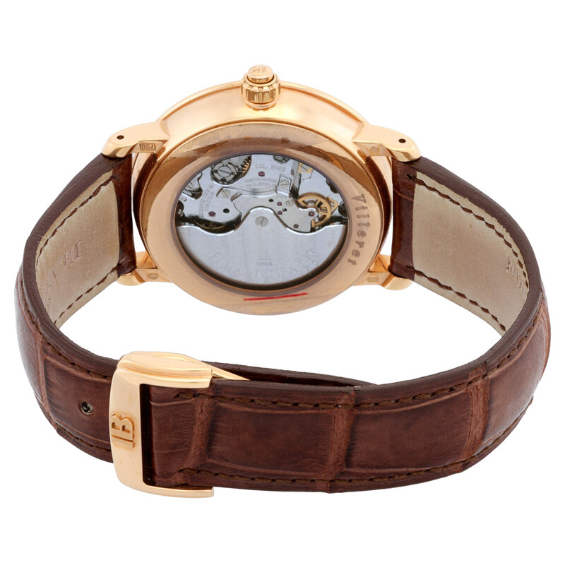 Blancpain Villeret Single Pusher Chronograph Men's Automatic Brown