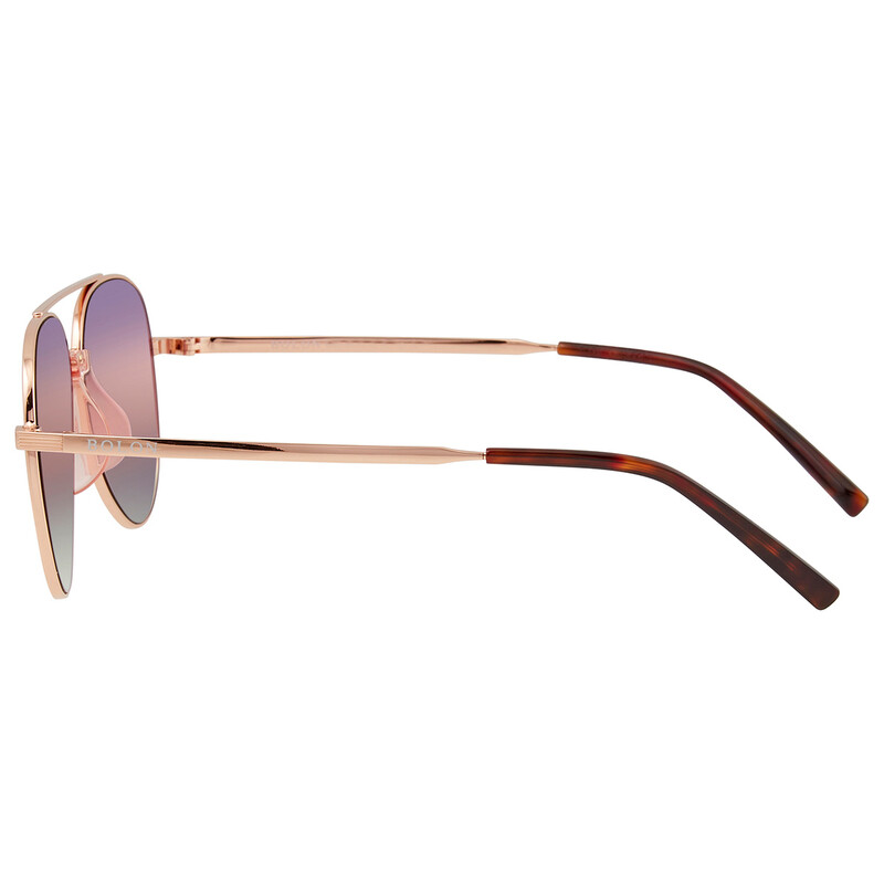 Bolon Kids Violet Pink Gradient Pilot Unisex Sunglasses  display picture 2