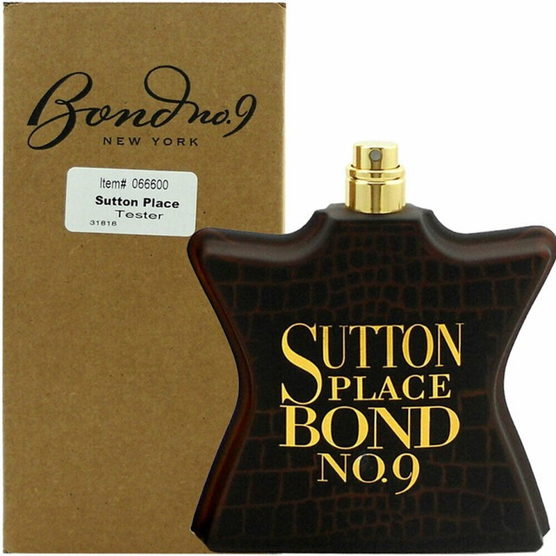 Bond No.9 Men's Sutton Place EDP Spray 3.4 oz (Tester) Fragrances