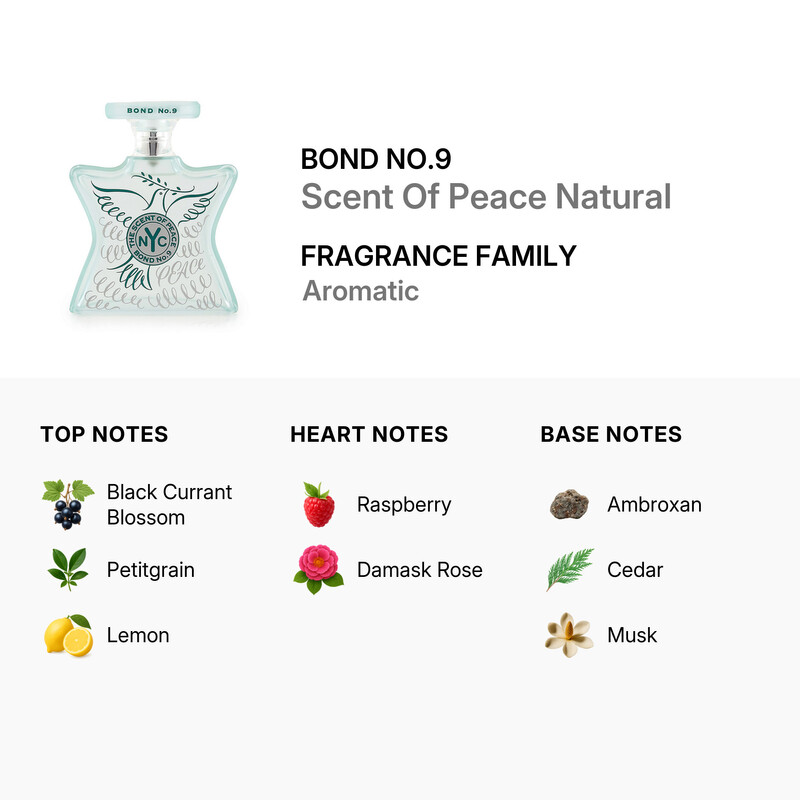 Bond No.9 Scent Of Peace Natural EDP Spray 3.4 oz (100 ml