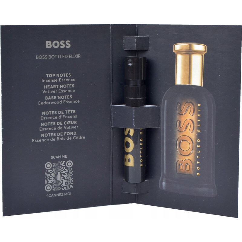 Hugo Boss Boss Bottled Elixir / Hugo Boss Splash Vial 0.04 oz (1.2