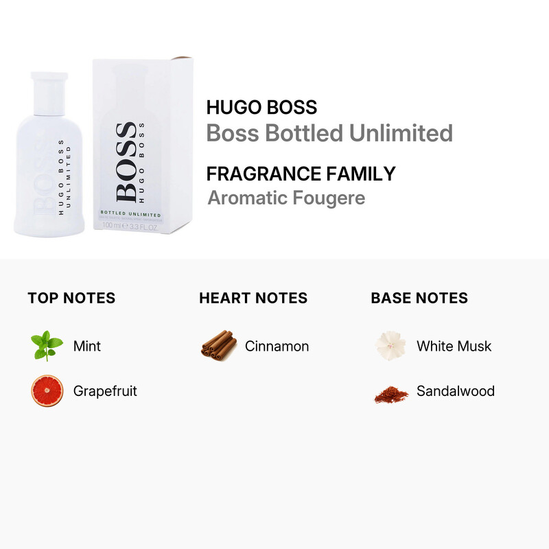 Hugo Boss Boss Bottled Unlimited / Hugo Boss EDT Spray 3.3 oz (100