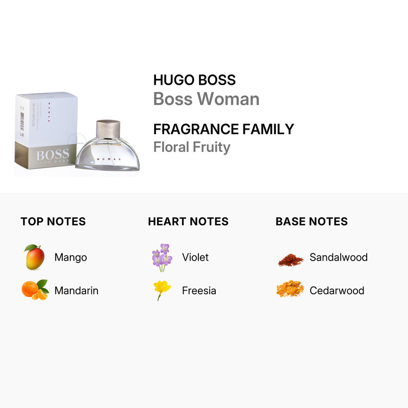 Hugo Boss Boss Woman / Hugo Boss EDP Spray (White) 3.0 Oz (W