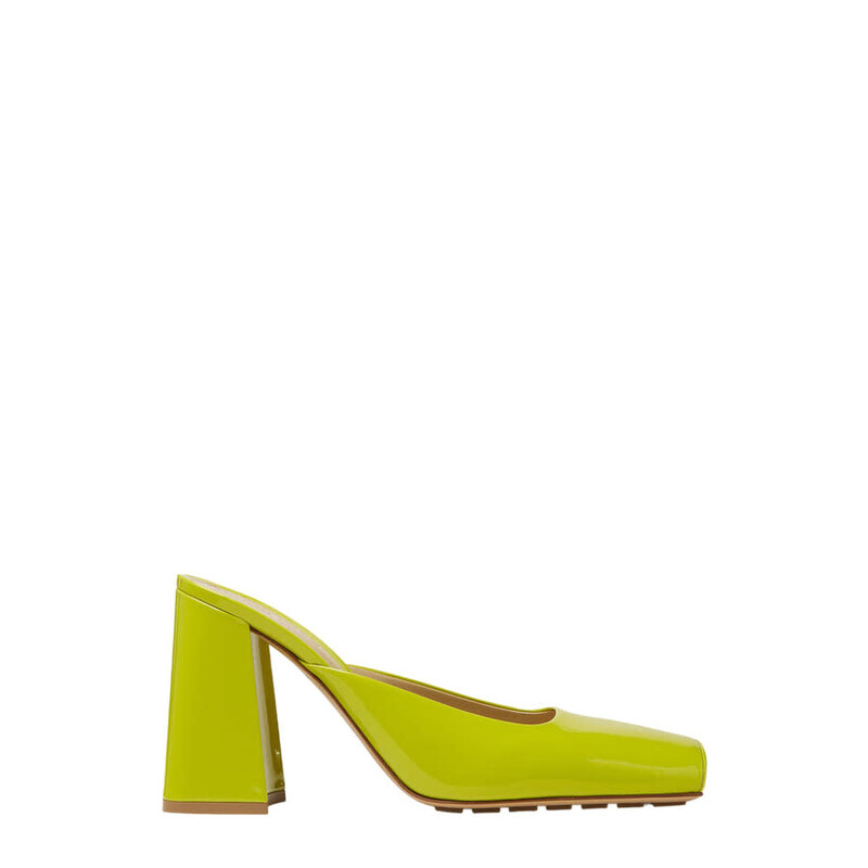 Bottega Veneta 100Mm Tower Mules, Size 8 690001V1TM07278