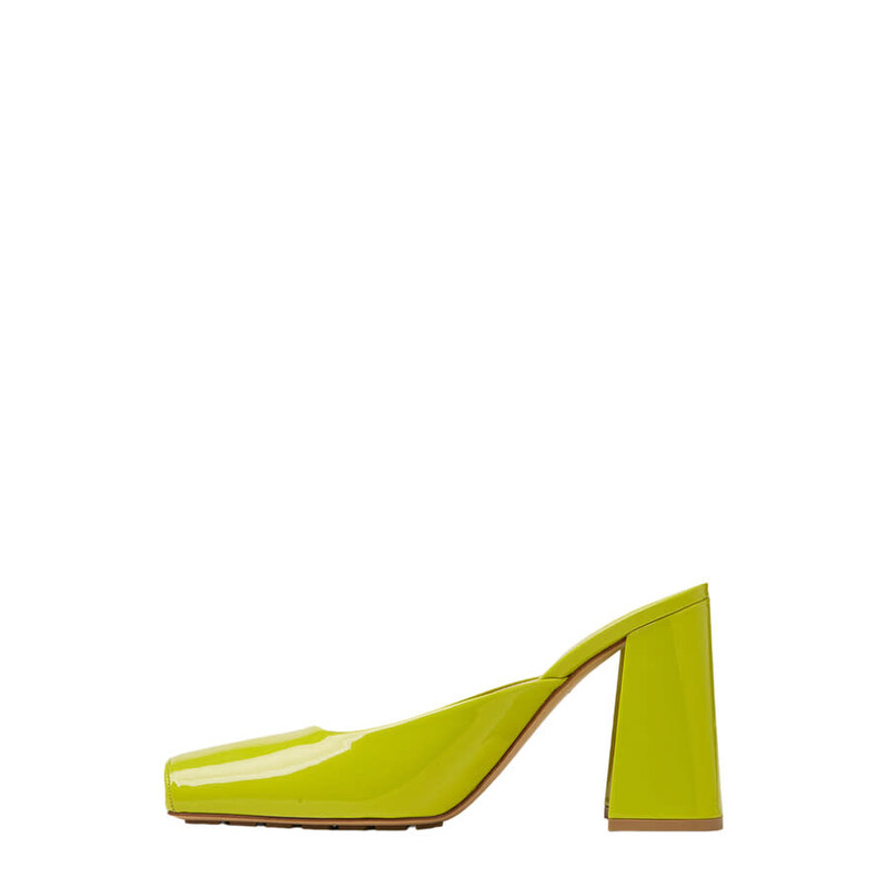 Bottega Veneta 100Mm Tower Mules, Size 8 690001V1TM07278