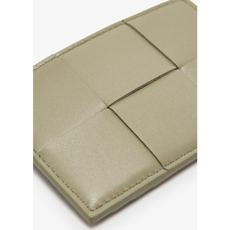 Bottega Veneta Cassette Intreccio Credit Card Case 742693 VCQC4
