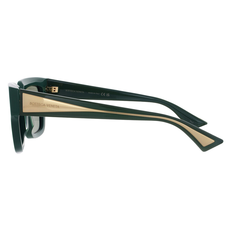 Bottega Veneta Green Square Ladies Sunglasses BV1276S 003 52  display picture 1