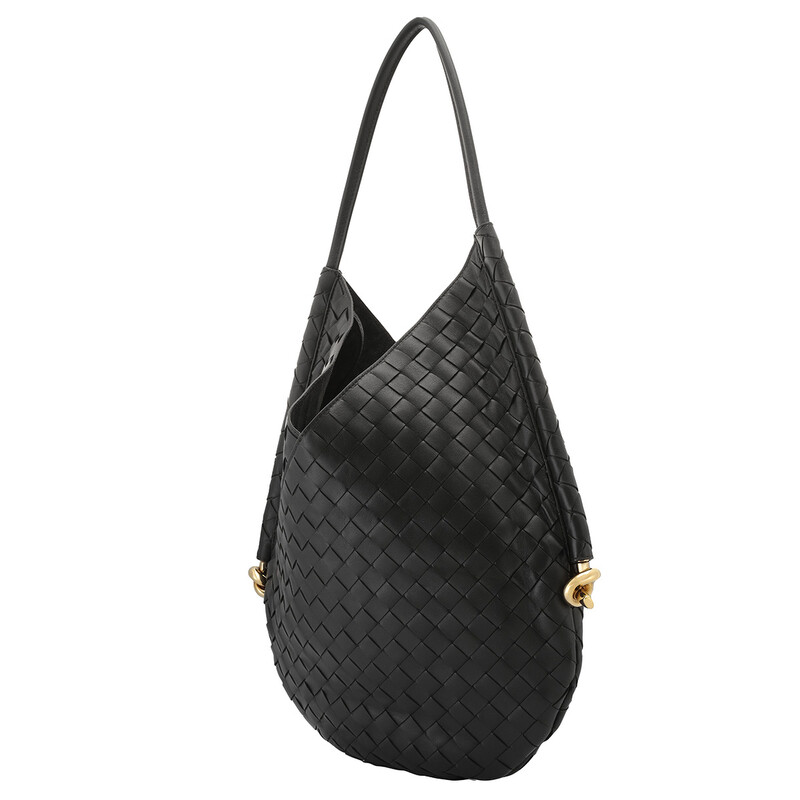 Bottega Veneta Intrecciato Leather Medium Solstice Shoulder Bag
