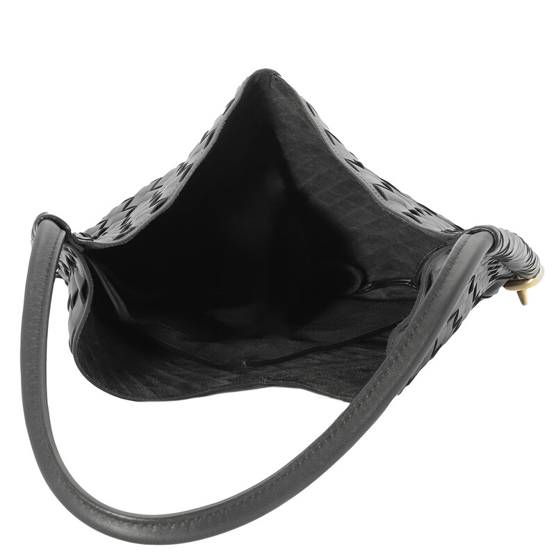 Bottega Veneta Intrecciato Leather Medium Solstice Shoulder Bag