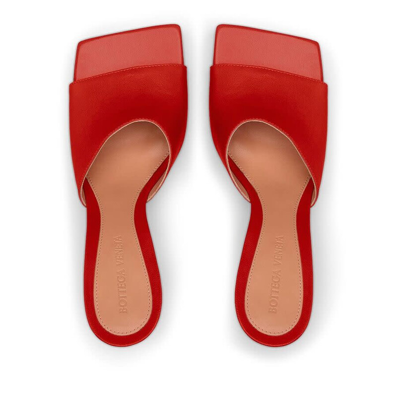 Bottega Veneta Leather Sandals, Size 10 610538VBSF08913