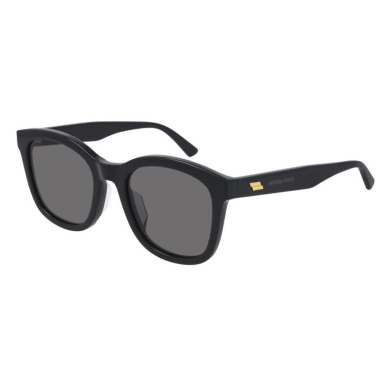 Bottega Veneta Men's Black Square Sunglasses BV1080SK 001