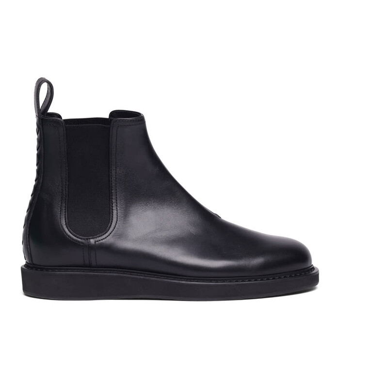 Bottega Veneta Men's Leather Combat Boots 548164VBLD21000 - Shoes