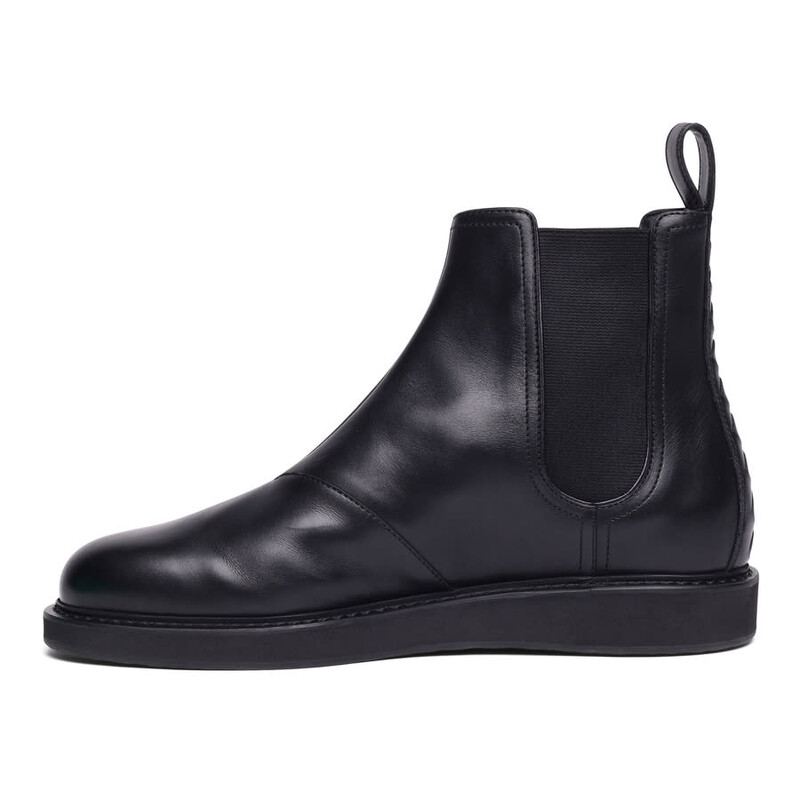 Bottega Veneta Men's Leather Combat Boots 548164VBLD21000 - Shoes