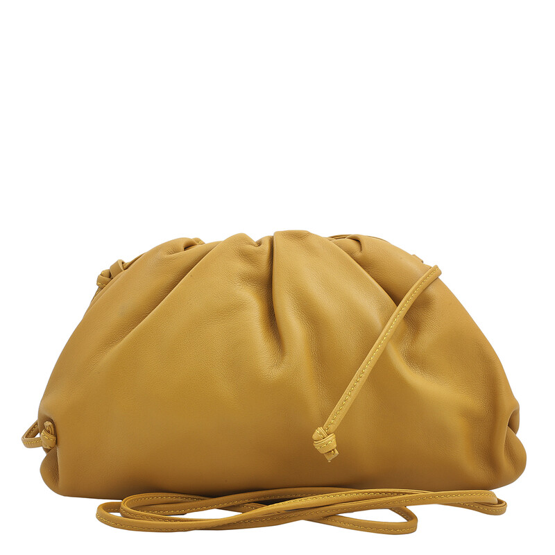 Bottega Veneta Ocra/Gold The Pouch 20 Bag 585852VCP407687