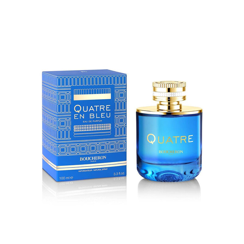 Boucheron Ladies Quatre En Bleu EDP Spray 3.4 oz Fragrances