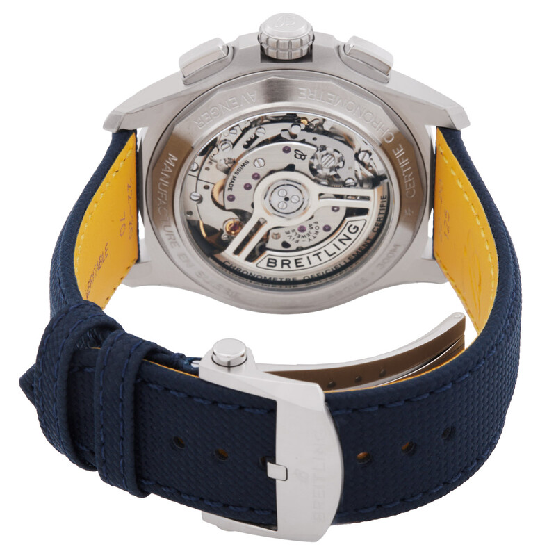 Breitling Avenger 42 Chronograph Automatic Chronometer Blue Dial