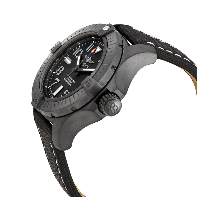 Breitling Avenger Automatic 45 Seawolf Black Dial Men's Watch