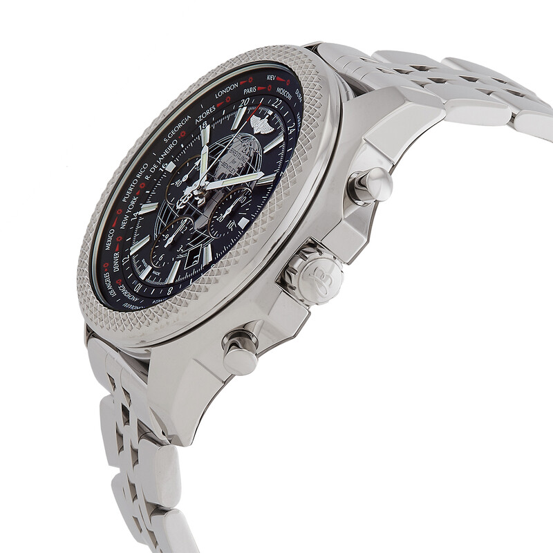 Breitling Bentley B05 World Time Chronograph Automatic Black Dial