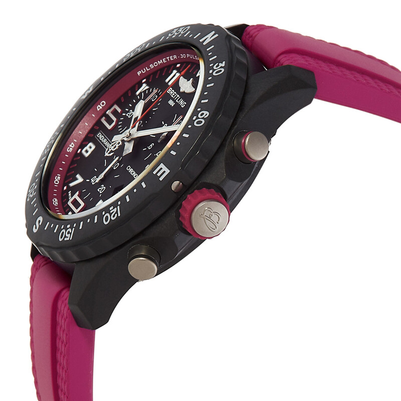 Breitling プロフェッショナルクロノグラフ クォーツ Breitling Endurance Pro Chronograph Quartz Black Dial Men's Watch