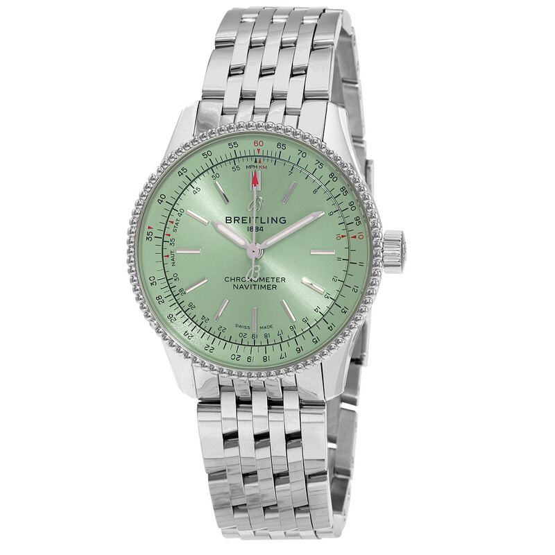 BREITLING Navitimer Automatic Chronometer Green Dial Unisex Watch