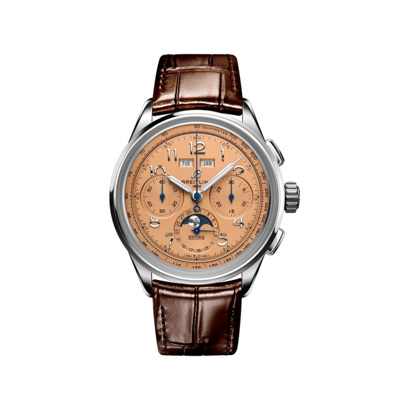 Breitling Premier B25 Datora Chronograph Automatic Brown Dial
