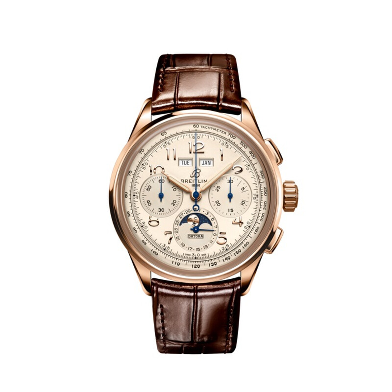 Breitling Premier B25 Datora Chronograph Automatic Brown Dial