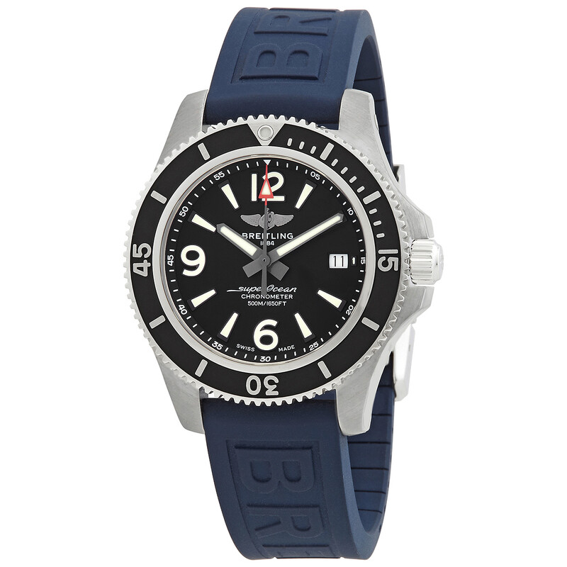 Breitling Superocean 42 Automatic Black Dial Men display picture 3