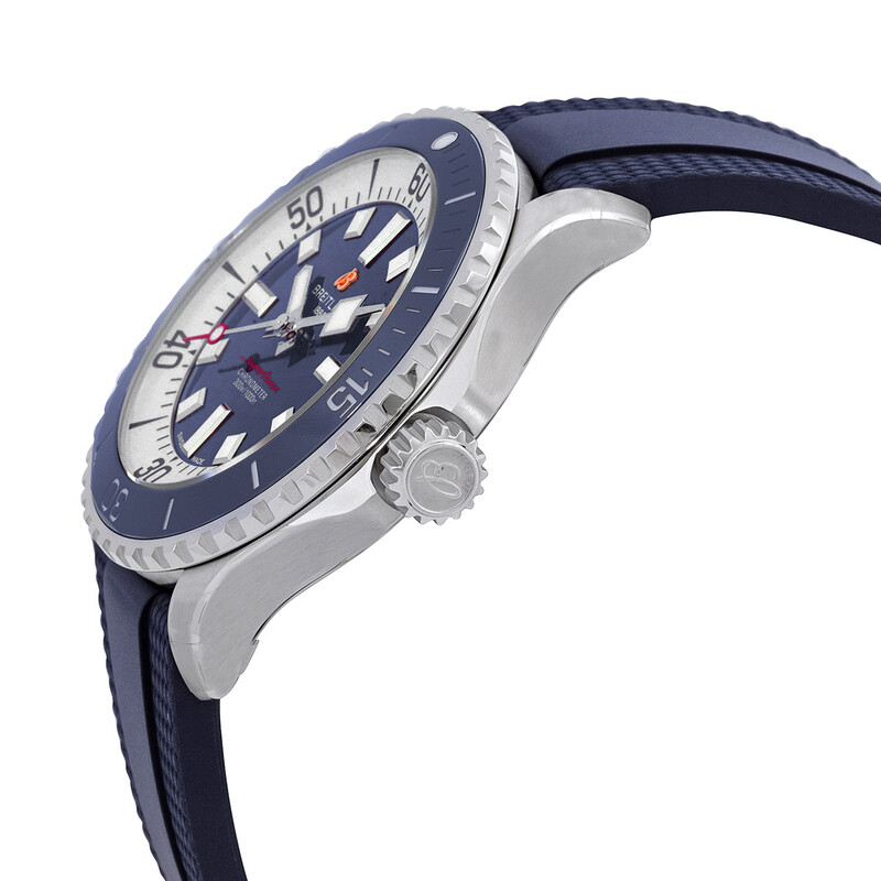 Breitling Superocean Automatic Chronometer Blue Dial Men's Watch