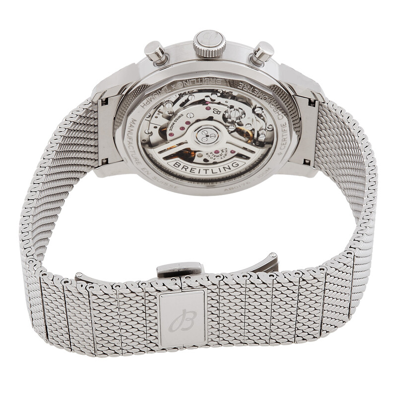 Breitling Top Time Chronograph Automatic Chronometer Blue Dial