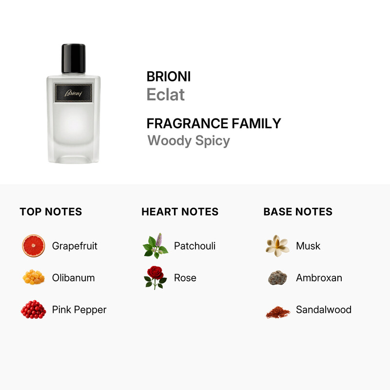 Brioni Men's Eclat EDP 2.0 oz Fragrances 7640171194141