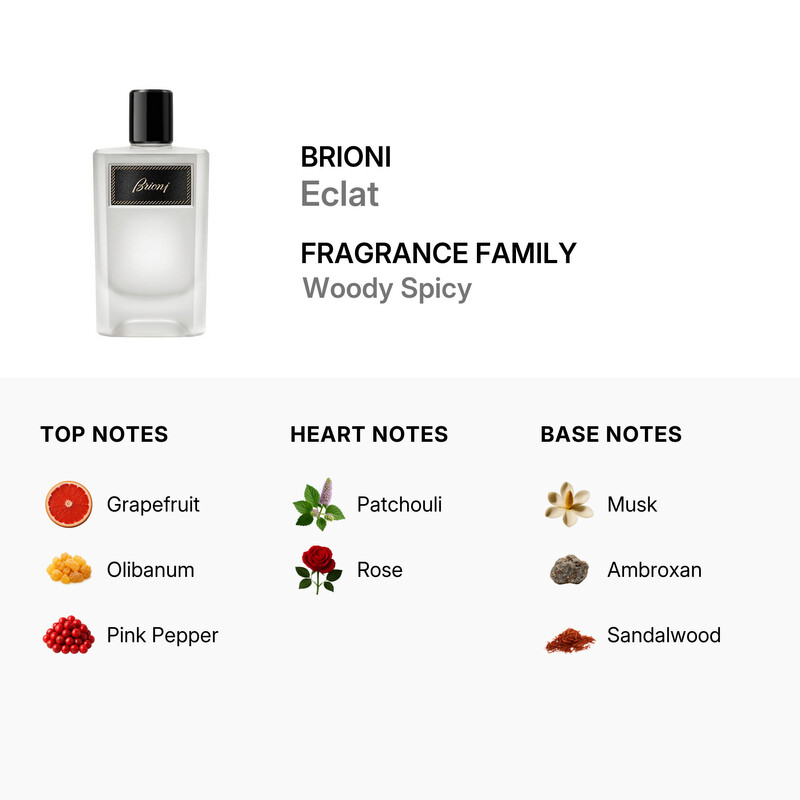 Brioni Men's Eclat EDP 3.4 oz Fragrances 7640171194134
