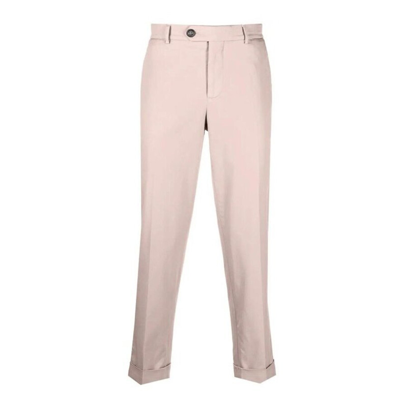 Brunello Cucinelli Light Beige Tailored Trousers, Brand Size 50