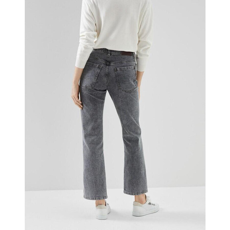 Brunello Cucinelli Slate Straight-Leg Denim Trousers, Brand Size