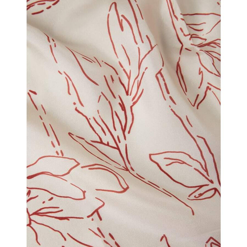 Brunello Cucinelli Women's Beige Silk Floral Scarf MFOU0019_CFU26