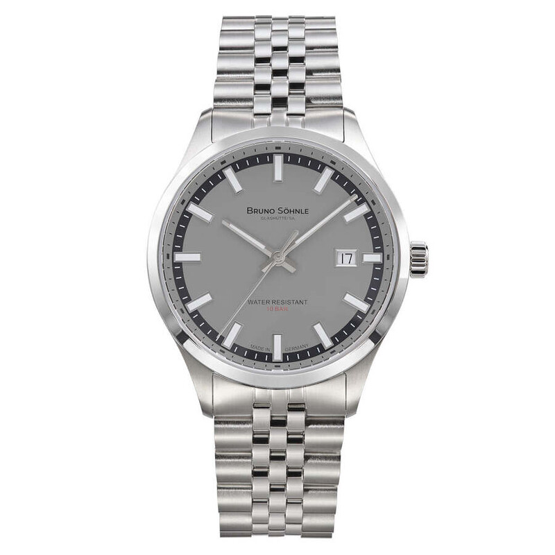 Bruno Sohnle Turin Automatic Grey Dial Men's Watch 17-12230-840