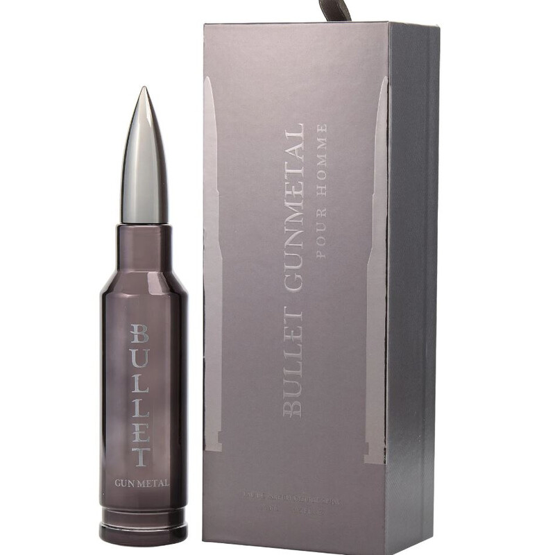 Bullet Men's Gunmetal EDP Spray 0.1 oz Fragrances 019213947089 ...